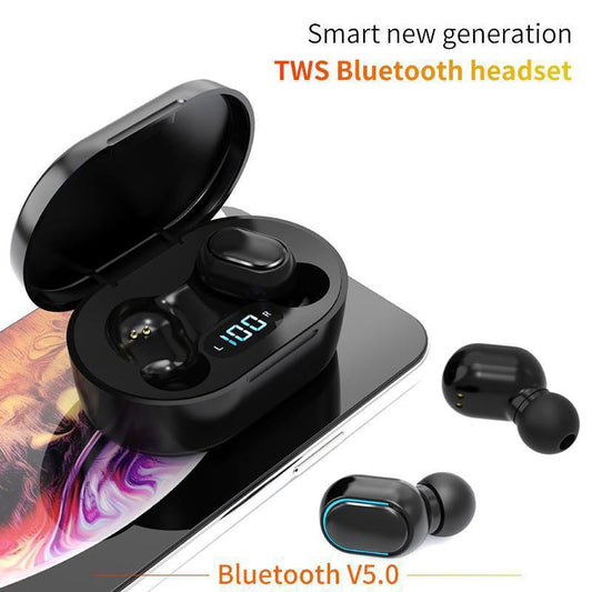 True Wireless Earbuds Bluetooth Headphones Sports Earphones TWS In-Ear Headsets with Microphone MIC Waterproof  for Mobile Phone