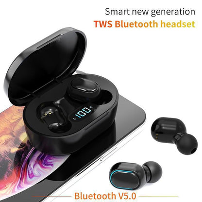 True Wireless Earbuds Bluetooth Headphones Sports Earphones TWS In-Ear Headsets with Microphone MIC Waterproof  for Mobile Phone