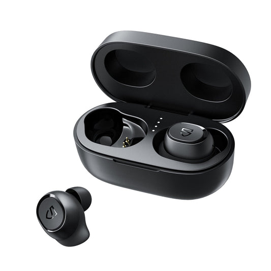 SoundPEATS Truefree 2 Wireless Earbuds Bluetooth 5.0 in-Ear Stereo TWS Sports Earphones IPX7 waterproof Monaural/Binaural Calls